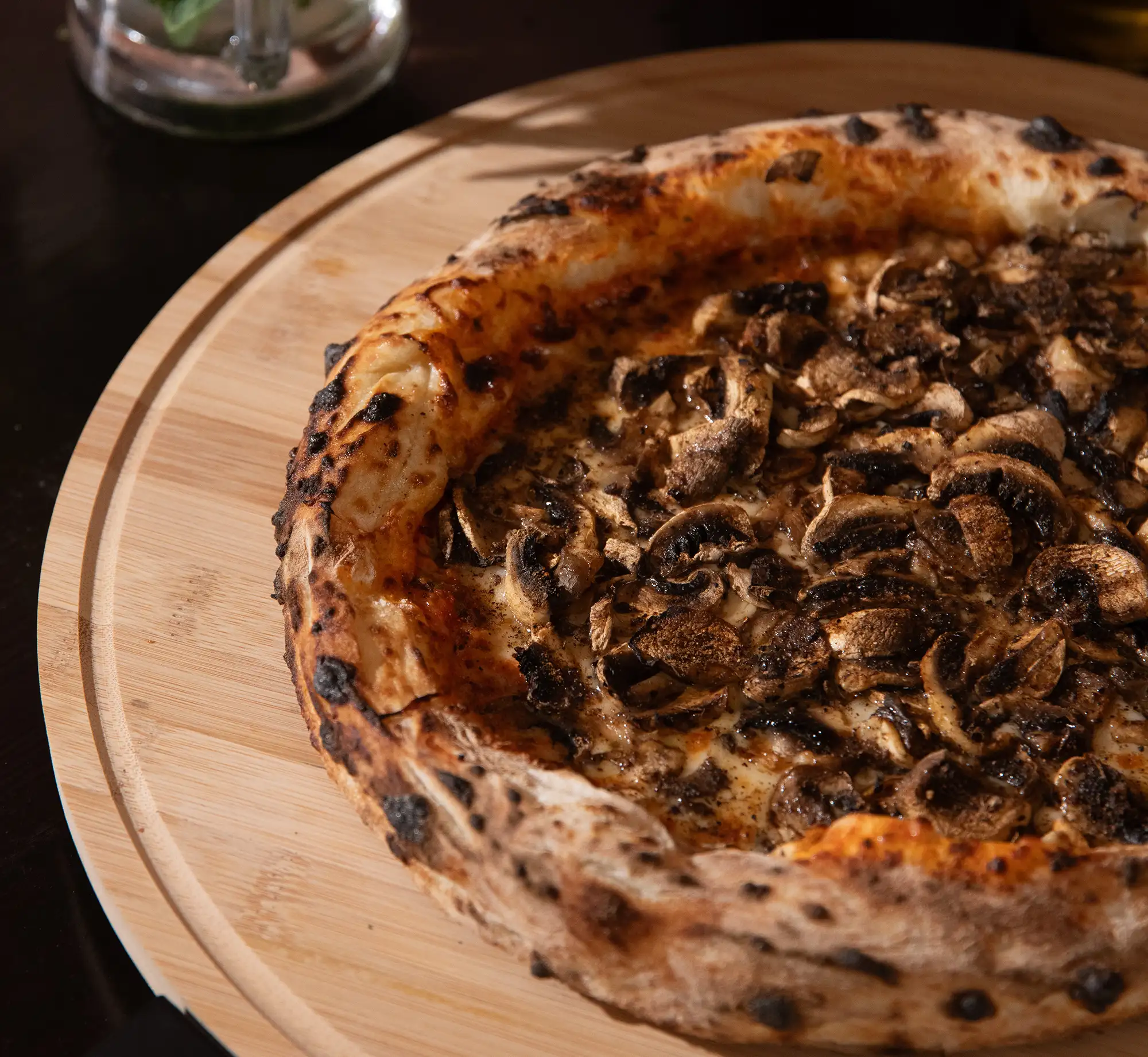 Pizza funghi